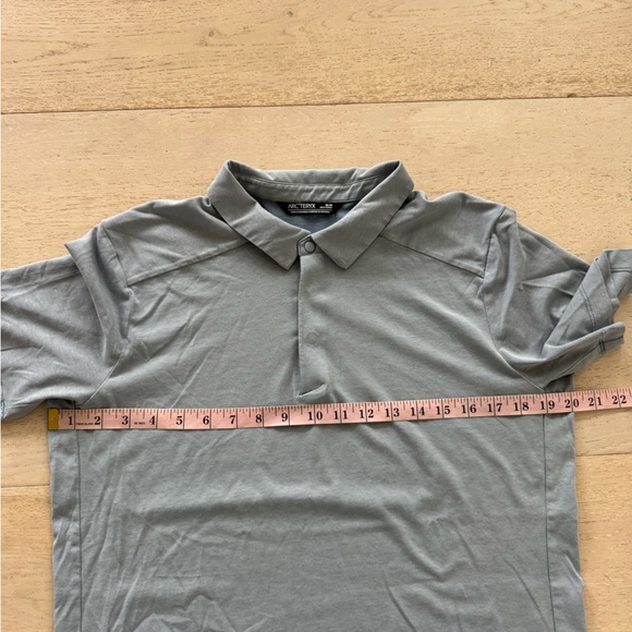 Arc'teryx Cormac Polo SS, Men's stone heather size M - Picture 7 of 8